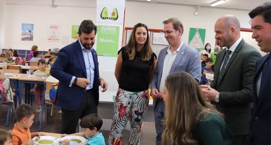 El consejero de Educación y Deporte, Manuel Alejandro Carden...