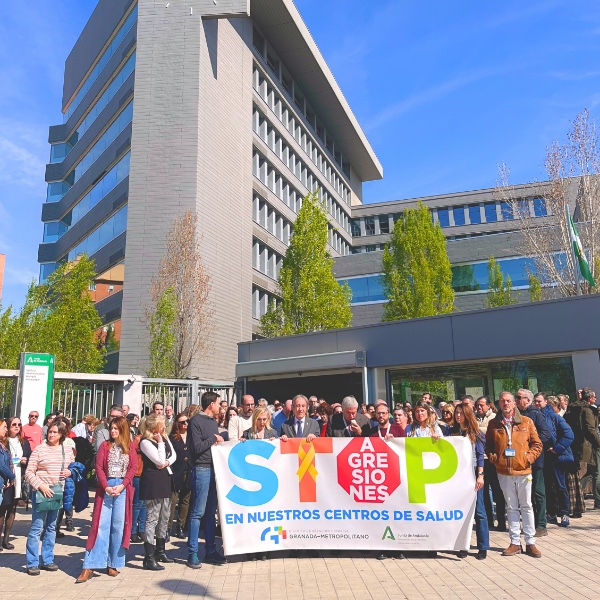 El Distrito Granada-Metropolitano se manifiesta con motivo del Día Europeo Contra las Agresiones