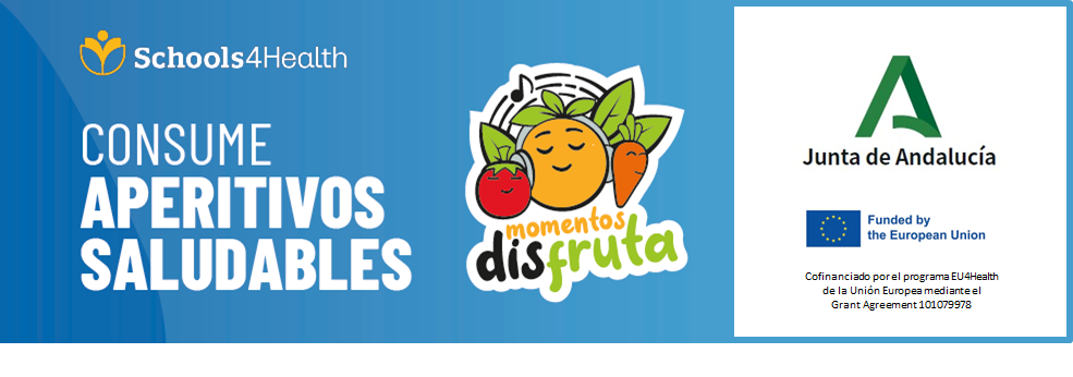 Banner Momentos Disfruta (Proyecto Europeo Schools4Health)