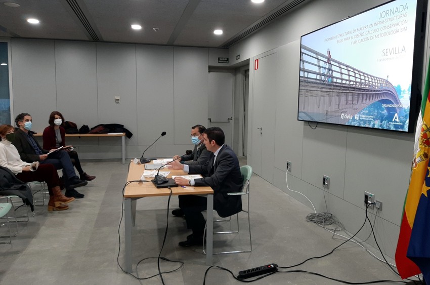 Inauguración de las Jornadas BIM sobre estructuras de madera.