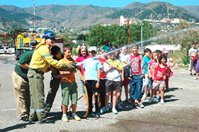 Visita escolar a CEDEFO
