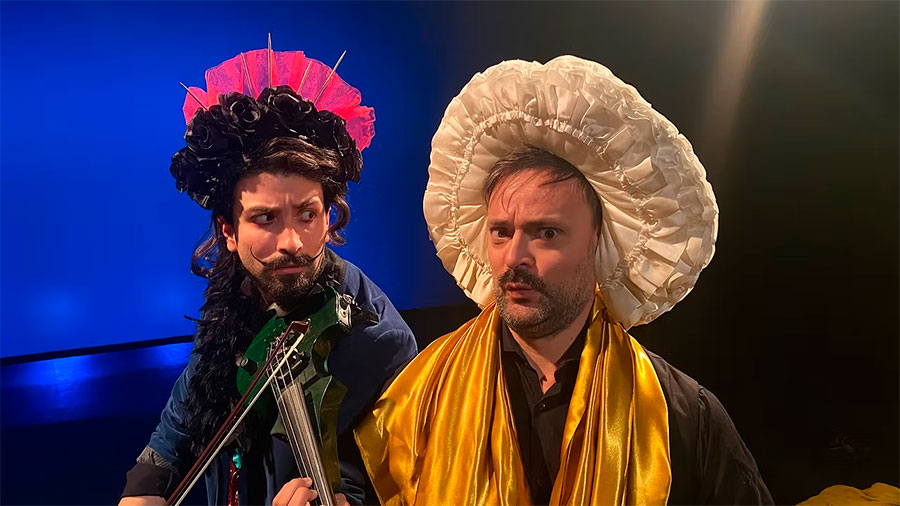 Actores del espectáculo ‘Ellas de Oro’, de La Líquida