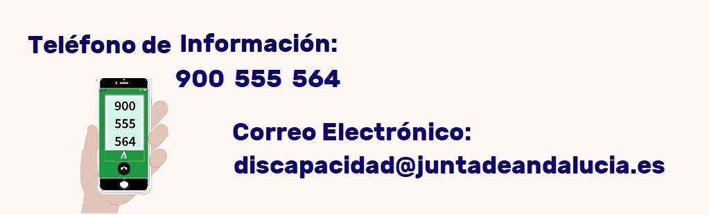 Imagen teléfono de información y con el correo electrónico