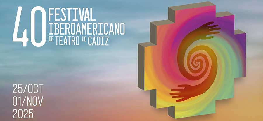 Cartel de la edición 2025 de Festival Iberoamericano de Teatro de Cádiz