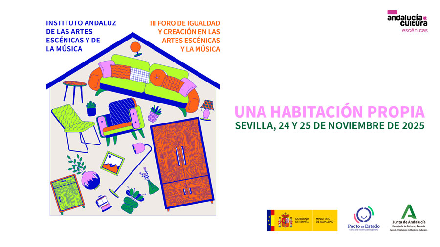 Cartel del III Foro de Igualdad y Creación en las Artes Escénicas