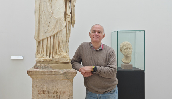 El arqueólogo Ignacio Rodríguez Temiño